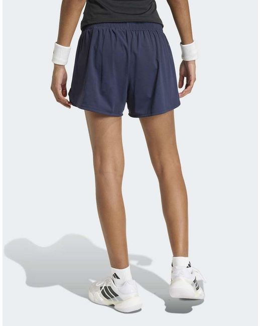 Adidas Originals Blue Tennis Climacool 2In1 Shorts Pro