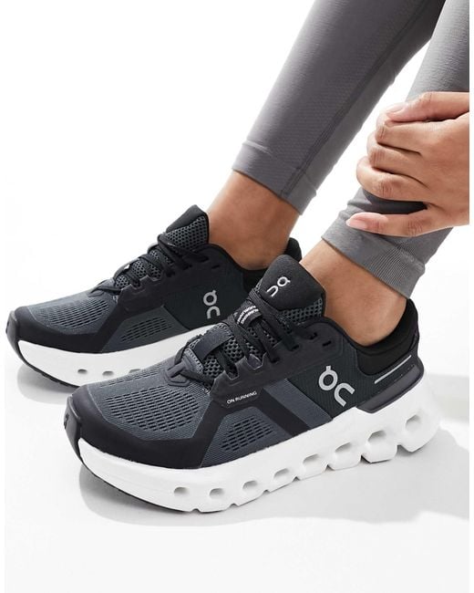 On Shoes Black On – cloudrunner 2 – laufsneaker