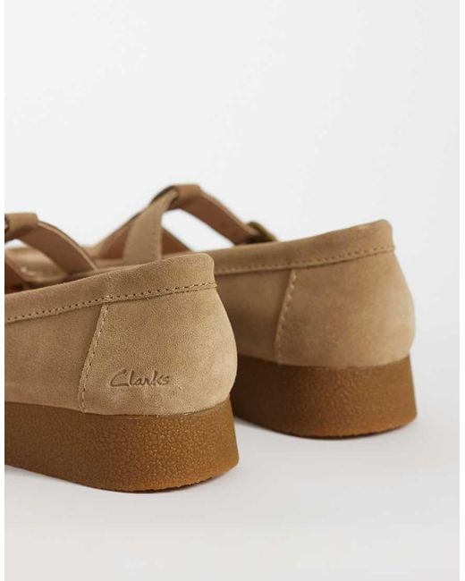 Clarks Natural Wallabee Evo Bar Shoes