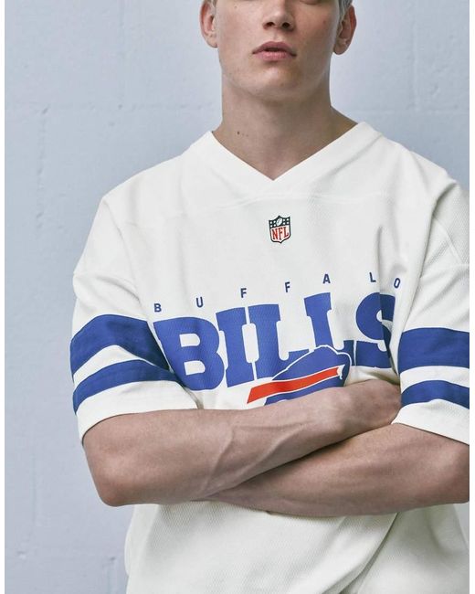 Nfl Bills di Pull&Bear in White da Uomo