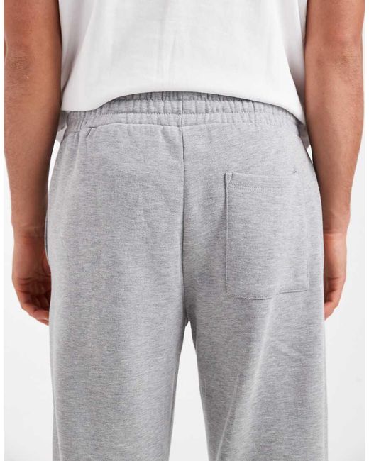 ASOS Black Essentials Straight Leg jogger for men