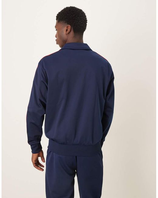 Adidas Originals Blue Adidas Firebird Track Top for men