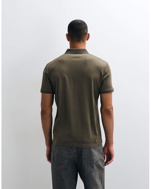 SELECTED Multicolor Short Sleeve Polo for men