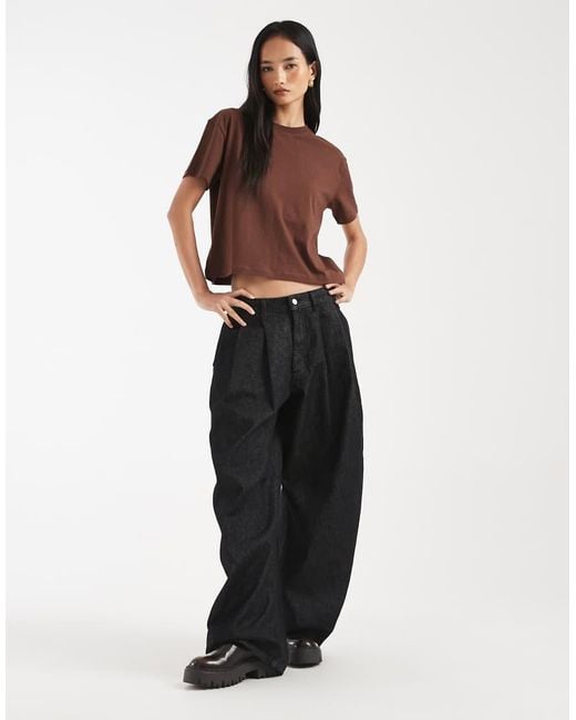 New Look Brown Boxy Tee