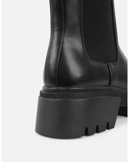 SIMMI Black Judd Chunky Chelsea Boots