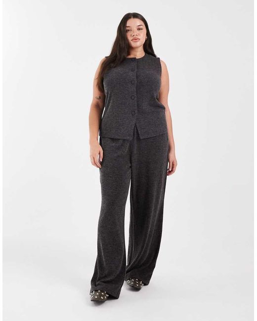 ONLY Hoogsluitend Gilet in het Black
