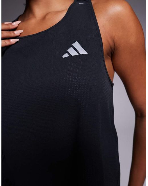 Adidas Originals Blue Adidas Running Adi365 Vest