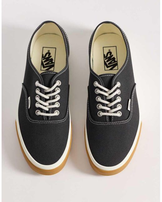 Vans Brown Authentic Trainers for men