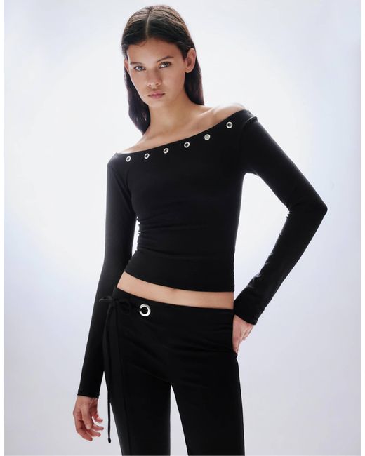 Pull&Bear Black – oberteil