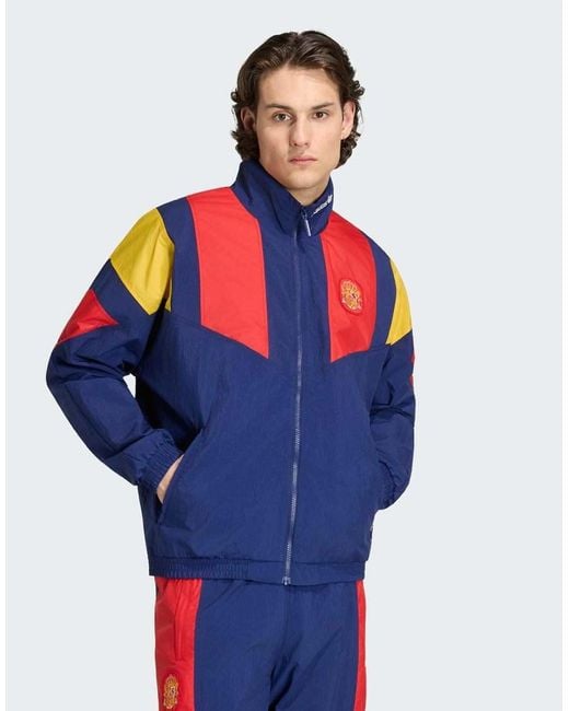 Adidas Originals Blue Spain Eqt Track Top for men