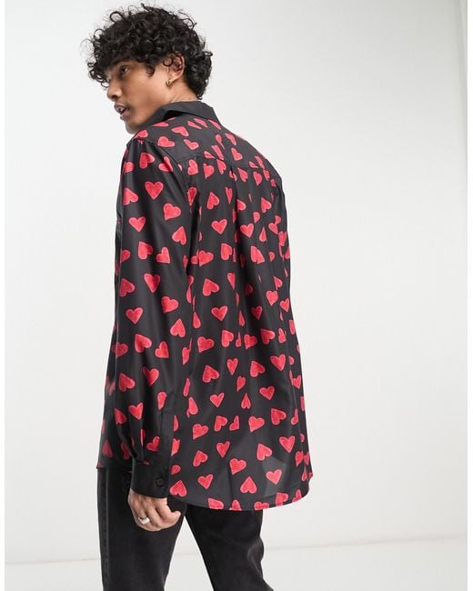 Sister Jane Red Unisex Button Up Shirt