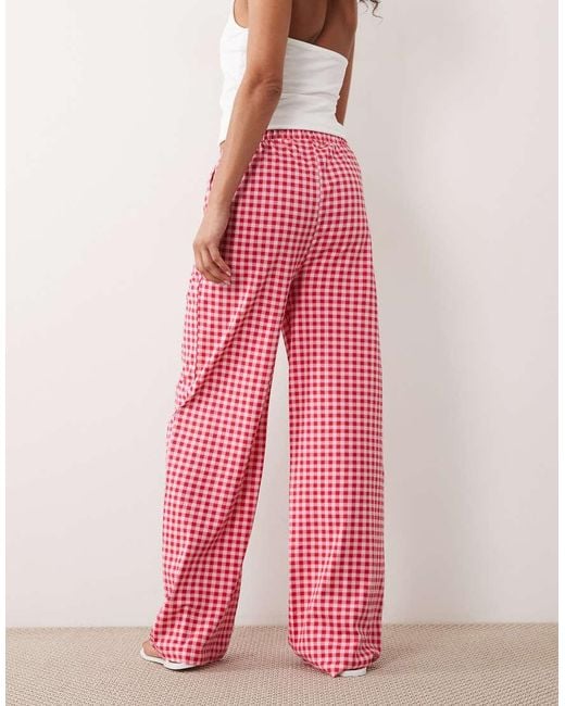 Threadbare Pink Jersey Pull On Trouser With Drawstring