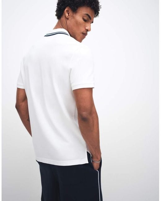 Tommy Hilfiger White World Cup England Polo Shirt for men