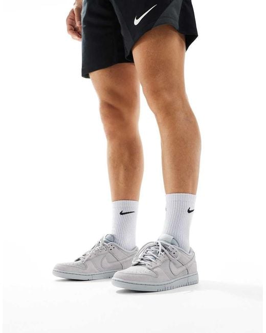Nike White Dunk Low Retro Trainers for men