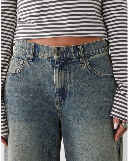 RVCA Gray Loosey Relaxed Jeans