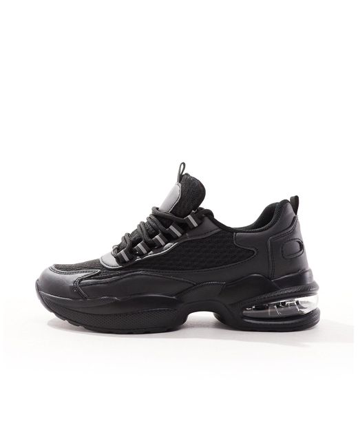 Truffle Collection Black Sports Trainers