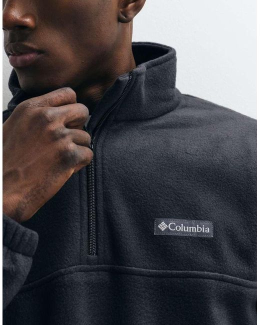 Columbia Blue Steens Mountain Half Zip Fleece for men