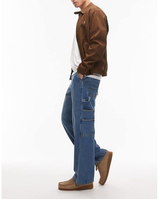Dickies Blue Painter baggy Fit Denim Jeans for men