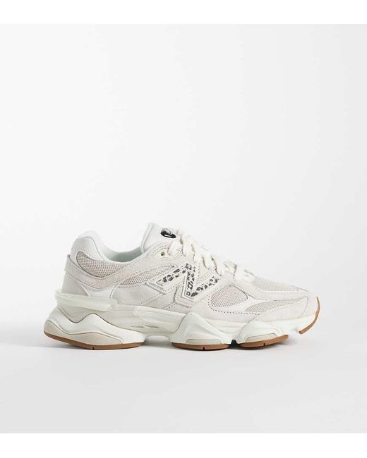 New Balance White 9060 Trainers