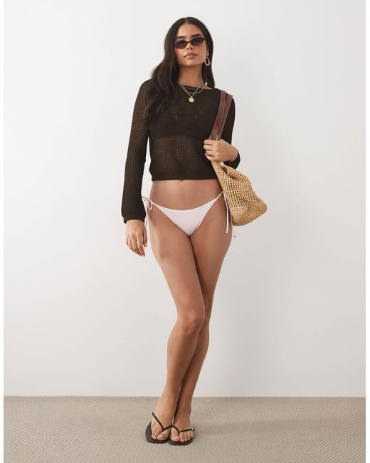 Mango Black Bikini Bottoms