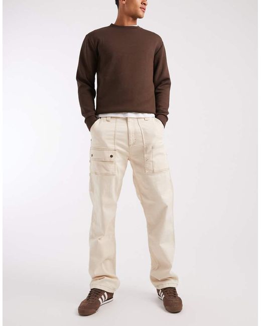 Lee Jeans Natural X Crayola Loose Straight Carpenter Trouser Co-ord for men