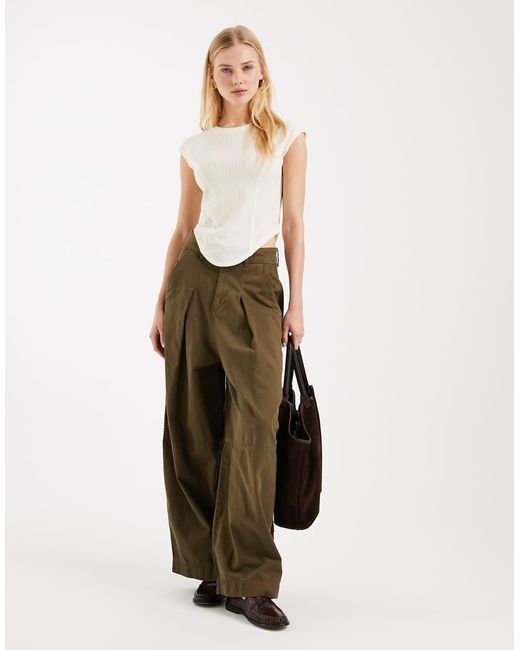 ASOS White Cap Sleeve Top