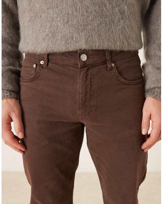 ASOS Natural Slim Fit Comfort Stretch Jean for men