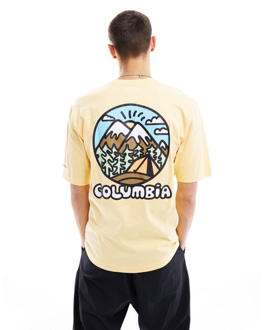 Columbia Natural Hike Happiness Ii Back Print T-shirt for men