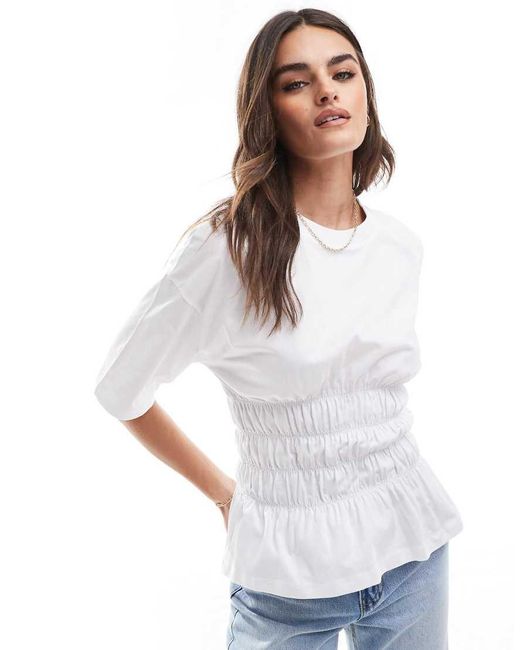 white shirt womens asos
