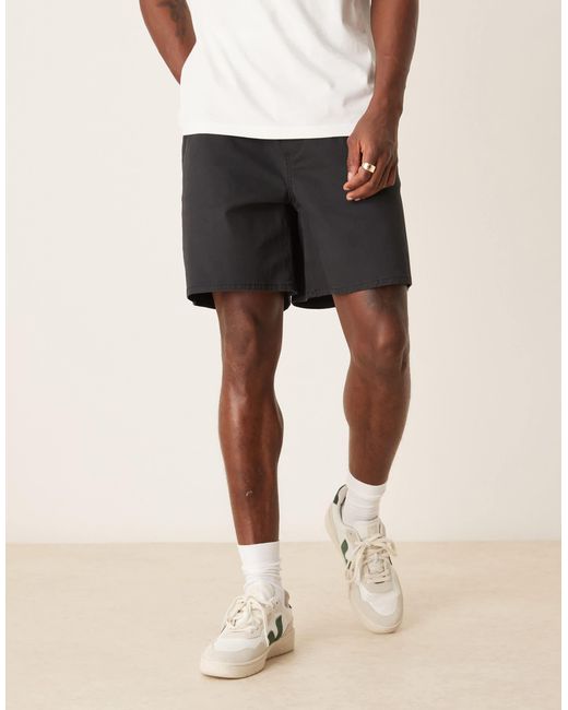 ASOS Natural Regular Length Pull On Bermuda Short for men