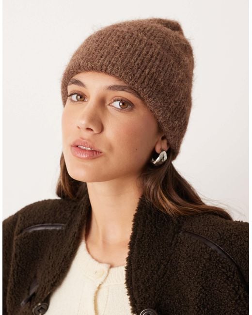 Mango Brown Beanie