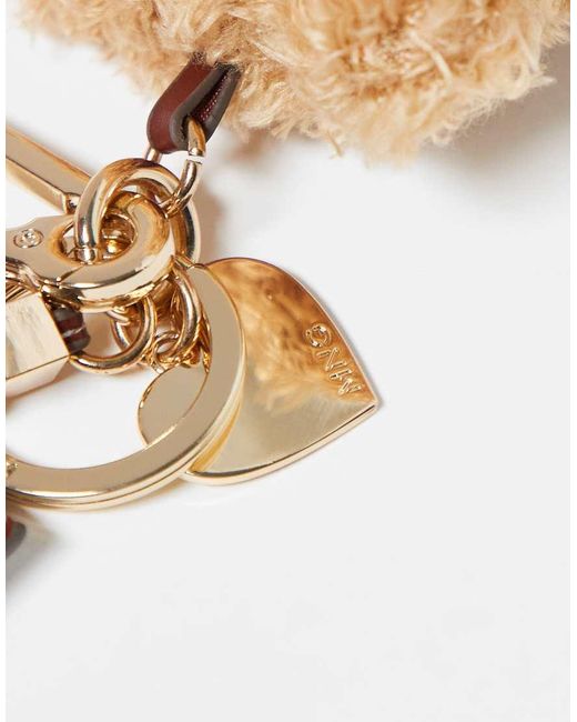 Mango Natural Teddy Bag Charm