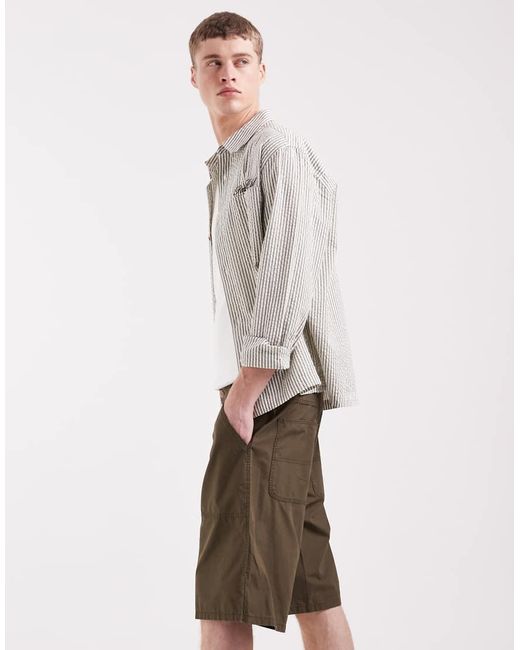 Wrangler Natural Utility Lightweight Cotton Shorts for men