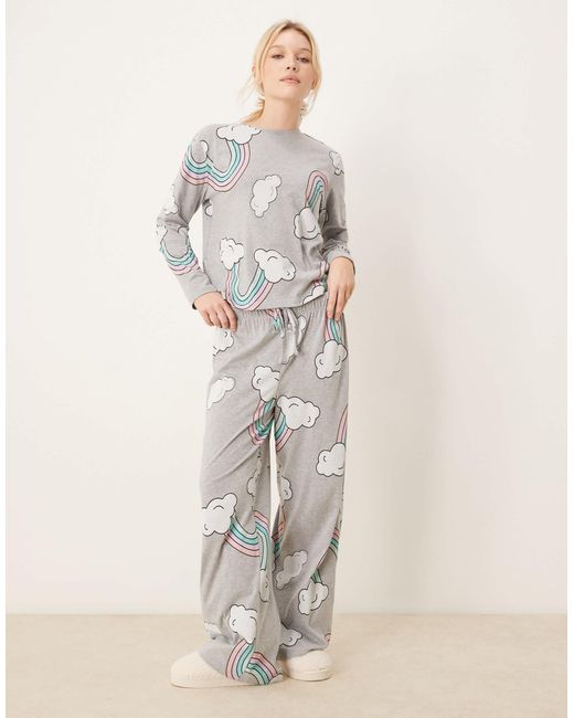 ASOS Gray – pyjama-set