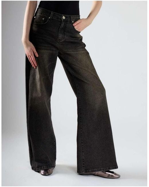 Glamorous White High Waist Flare Jeans