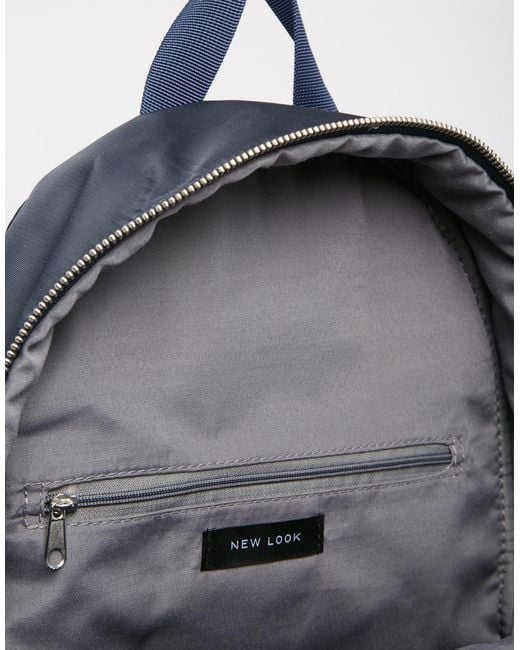 New look top mens backpack