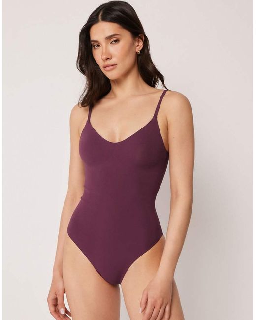Calzedonia Purple Swimsuit Invisible Bonding