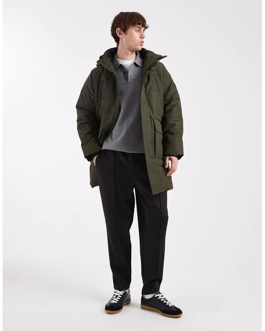 Only & Sons Gewatteerde Parka in het Gray voor heren