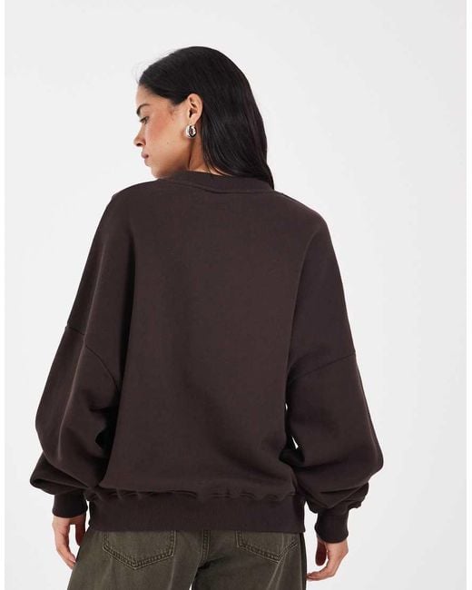 Muse Assembly Purple Embroidered Fawn Sweatshirt