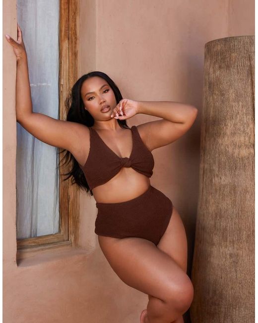 Moda Minx Curve X Bernadette Afia in het Brown