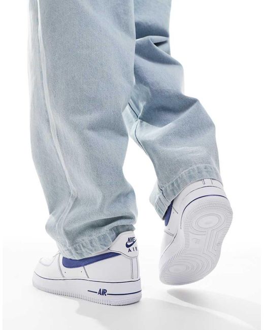 Nike Blue Air Force 1 Trainers for men