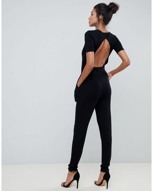 short sleeve jersey jumpsuit
