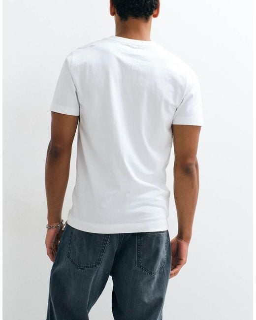 Abercrombie & Fitch Blue 3 Pack Icon Logo Henley T-shirt for men