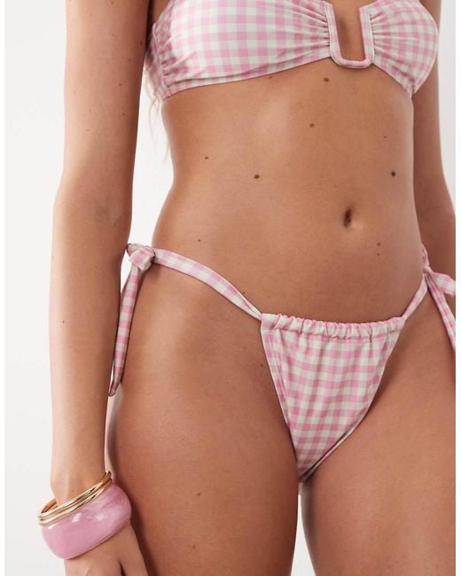 Going Somewhere Green Tieside Bikini Bottoms