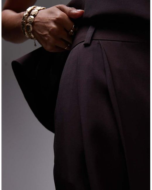 Mango Gray Balloon Leg Tailored Trouser Co-ord