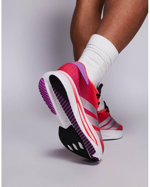 Adidas Originals Red Adidas Running Adizero Sl 2 Trainers for men