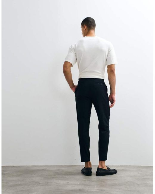 ASOS Blue Tapered Suit Pants for men