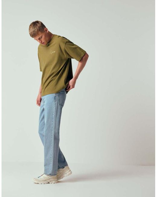 ASOS Blue Straight Jeans for men