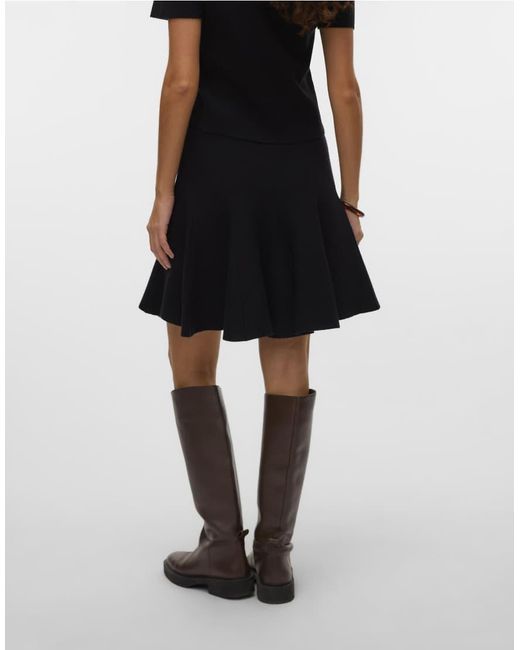 Vero Moda Black Knitted Skirt