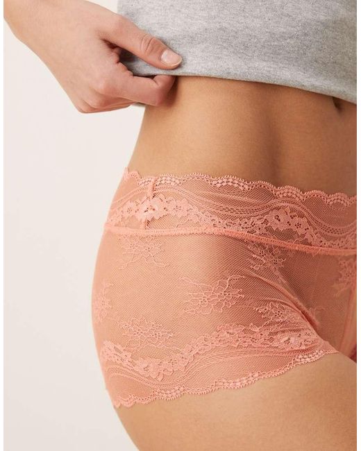 Free People Natural Intimately Fp Spring Fever Shorts